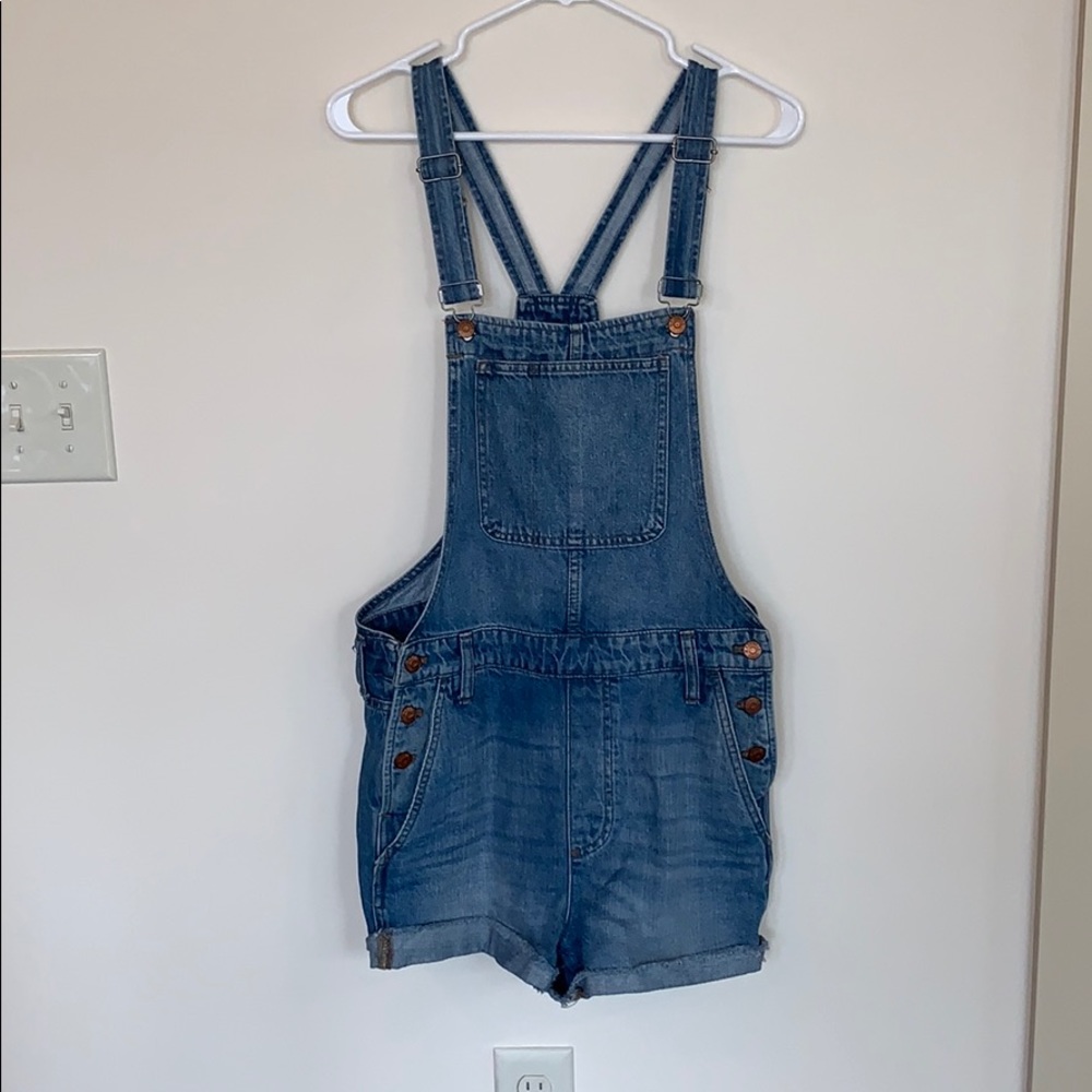 Madewell short overalls M